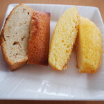 Hohes Lob - フィナンシェ、マドレーヌ　断面