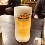 Umetaya - 生ビール　500円