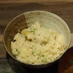 料理屋 壱 - アサリと生姜の土釜飯