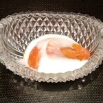 もちづき - フルーツトマト、玉ねぎドレッシング