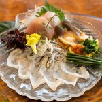 日本料理 梅林 - 2023.2 お造り 旬の厳選活魚盛り