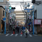 ラーメン 三亀 - とその向かいの三吉橋通り商店街