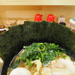 ラーメン 三亀 - 海苔