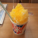 食事処　七福 - 料理写真:・「カキ氷 マンゴー(¥250)」