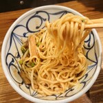 Aburasoba Shuuhei - 麺のリフトアップ