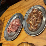網焼きジンギスカン 羊肉酒場 悟大 - 味付けラム　2種
