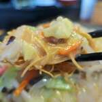 Hara chanpon - 皿うどん/麺大盛り無料/野菜増し無料　※ランチタイム
