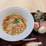 大江戸フードホール - 江戸前淡麗「極」醤油拉麺1180円
