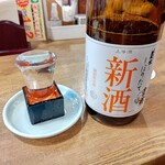Hamayaki Kaisen Izakaya Daishousuisan - 【2023.2.2(木)】地酒(菊水にごり・新潟県・1合)500円