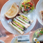 珈琲館 - 料理写真:珈琲館のハウスサンド、これを注文します(2023.2.2)