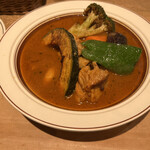 スープカレー店 34 - 道産鶏と野菜のカレー