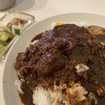 カレーの店 ボンベイ - ドバッと掛けたり