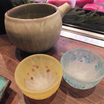 伊藤家のつぼ STAND SUSHI BAR - 器も素敵♪(2013/5)