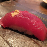 伊藤家のつぼ STAND SUSHI BAR - 漬け鮪(2013/5)