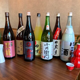 We have a wide variety of delicious Japanese sake. Carefully selected items that go well with duck meat!