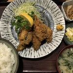 Misato - カキフライ定食　980円
