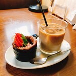 小さなピザ屋さん カンカン - ＋小さなデザートとソフトドリンクセット