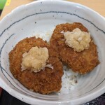 十割そば つち家 - 和風カツ小丼♪