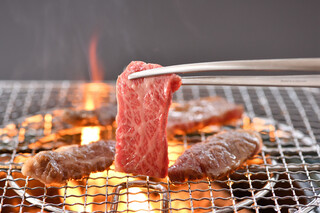 Yakiniku Horumon Onza Raisu - お肉は、サロマ牛、黒毛和牛などを使用し、肉質の良いお肉をご堪能頂けます。