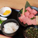 Special Yakiniku (Grilled meat) set meal