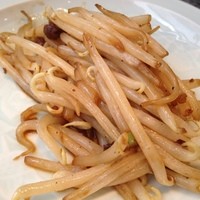 佐賀牛 季楽 銀座  - もやし シャキシャキして美味しい
