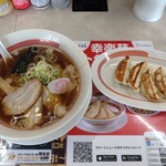 幸楽苑 - ラーメンセット670円