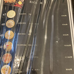 インディヤム - メニュー