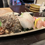 若竹寿し - 旬の刺身盛合わせ 1650円