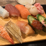 若竹寿し - 上にぎり 1760円