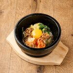 stone grilled bibimbap