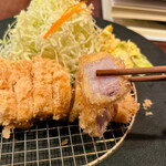 あげづき - ロースかつ定食(南の島豚)1780円