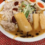 麺や 福々三座 - メンマ