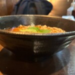 青山 はら八 - 温かけ蕎麦780円