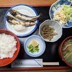 竹屋 - 焼き魚定食  750円