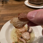 オレンジ - パンと一緒に絶妙の美味さ