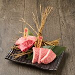 Assortment of 2 kinds of wagyu beef