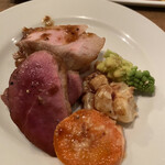 オレンジ - 取り分けてくれました