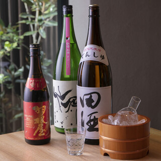 利き酒師厳選。料理の味わいを引き立てる選りすぐりの日本酒