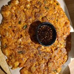 韩式辣白菜煎饼