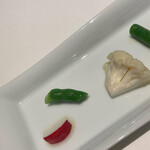 RISTORANTE IMAI - 付け合わせ