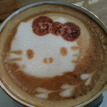 ハローキティ カフェレストラン - キティちゃん　カフェラテ