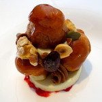 ラ・ヴァガボンド - 『ペッシュ・メルバ』桃コンポート ヴァニラのシブースト