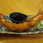 日本料理 風の音 - 海老フライ
