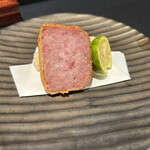 四季彩ダイニング　春 - ハムのフライ