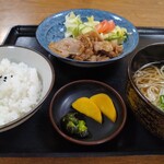 Sobadokoro Karako - 豚生姜焼き定食