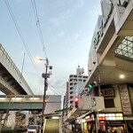 立喰うどん・そば　大和庵 - 大阪メトロの九条駅、東側すぐ