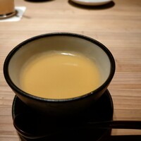 地どり屋 つかだ 渋谷 - お通し鶏茶碗蒸し