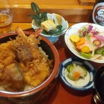 割烹 福寿司 - 天丼ランチ