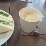 プラス￥１２０で頂いたコーヒー