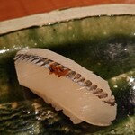 ともえ寿司 - さより・梅七味（久慈浜）